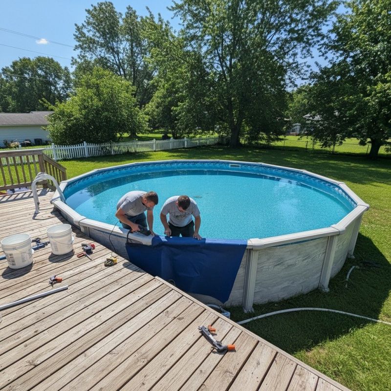 Pool Deck Leveling